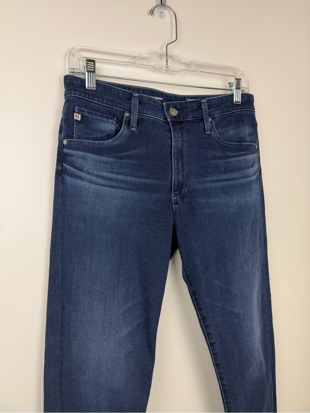 AG Adriano Goldschmied The Farrah Skinny Jeans Size 29R - Picture 3 of 12